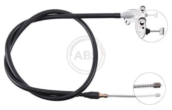 Handbremsseil A.B.S. K13508 A.B.S. K13508: Handbremsseil Daihatsu CUORE 2001