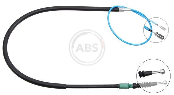 A.B.S. Câble de frein à main K13626 A.B.S. K13626 Frein de stationnement Volkswagen JETTA pas cher