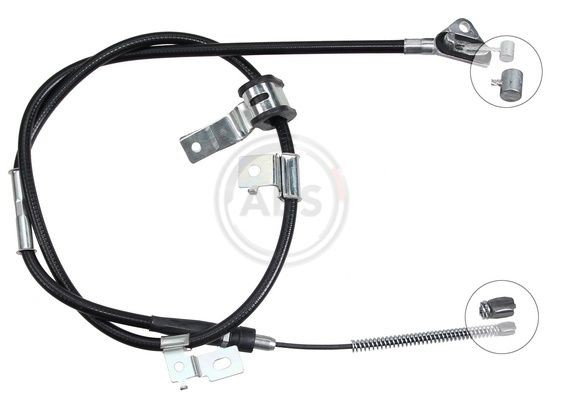 Tautrekk, håndbremse A.B.S. K14010 A.B.S. K14010 Bremsewire SUZUKI ALTO 2010