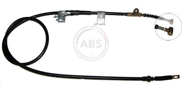 A.B.S. Żażné lanko parkovacej brzdy K15237 A.B.S. K15237 Lanko ručnej brzdy Nissan Primera WP11 za nízku cenu