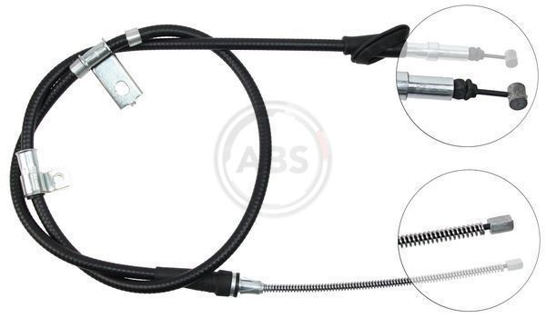 A.B.S. Hand brake cable K15677 K15677 A.B.S. handbrake kit for LAND ROVER
