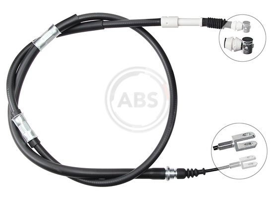 A.B.S. Hand brake cable K16697 A.B.S. K16697 Toyota Corolla Compact E10 handbrake cost