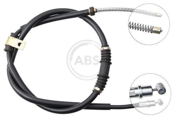 Żażné lanko parkovacej brzdy A.B.S. K16818 A.B.S. K16818 Ručná brzda MITSUBISHI COLT 2000