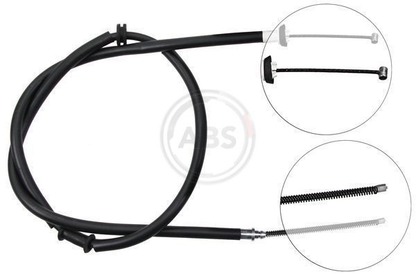 Handremkabel A.B.S. K16838 A.B.S. K16838: Remkabel Fiat FIORINO 2004