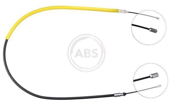 Cabo de aço, travão de estacionamento A.B.S. K16947 A.B.S. K16947: Cabo do freio de mão Renault Symbol 2017