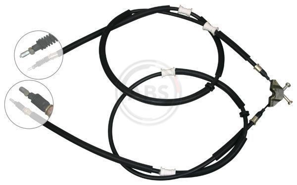 A.B.S. Ντίζα, φρένο ακινητοποίησης K17315 Ντίζα φρένου Vauxhall A K17315 A.B.S.