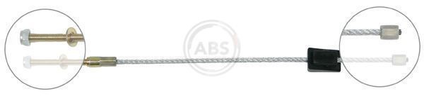 A.B.S. Tautrekk, håndbremse K17391 A.B.S. K17391 Bremsekabel Ford Fiesta Mk5 pris