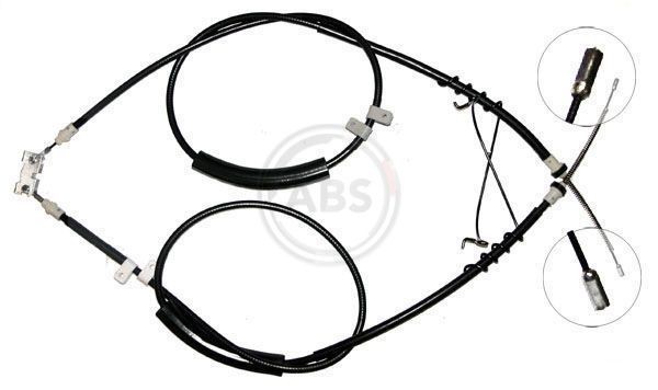 A.B.S. Hand brake cable K17695 K17695 A.B.S. handbrake cable JAGUAR