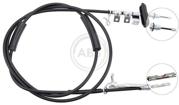 A.B.S. Håndbremsekabel K18004 K18004 A.B.S. Bremsekabel Lancia billig