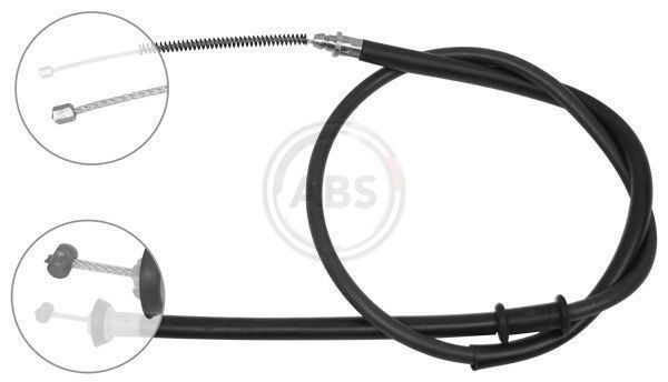 A.B.S. Håndbremsekabel K18126 A.B.S. Håndbremsekabel LANCIA K18126
