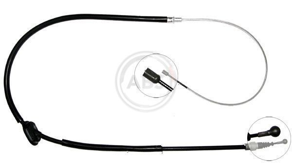 A.B.S. Handremkabel K18296 Skoda ROOMSTER Remkabel A.B.S. K18296