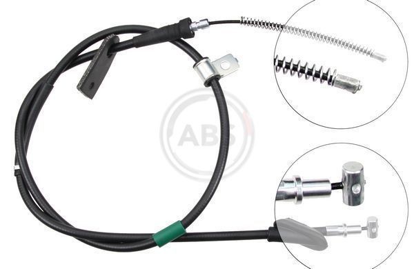 A.B.S. Håndbremsekabel K18828 K18828 Håndbremse SUBARU IMPREZA A.B.S.