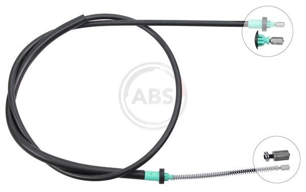 A.B.S. Żażné lanko parkovacej brzdy K18894 Lanko ručnej brzdy DACIA A.B.S. K18894