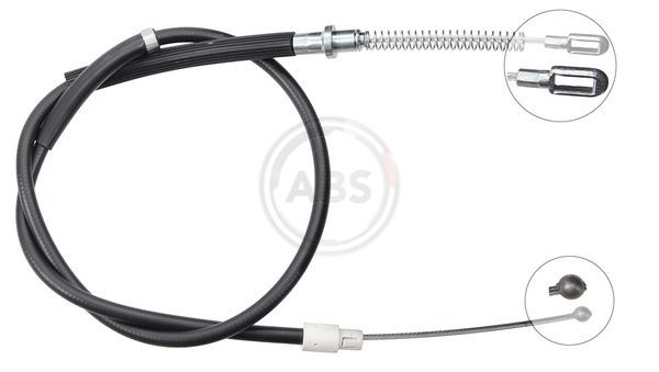 Handbremsseil A.B.S. K18919 A.B.S. K18919: Feststellbremse Volkswagen CRAFTER 2014