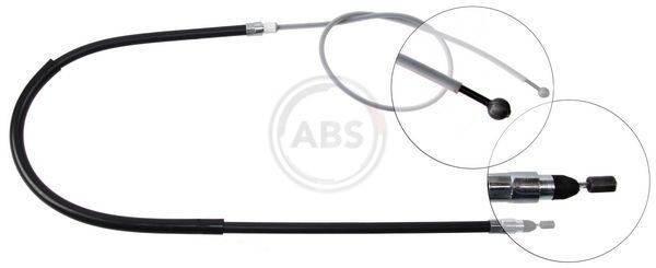 A.B.S. Håndbremsekabel K19026 A.B.S. K19026 originale E87 Håndbremsekabel hvad koster