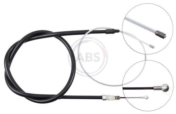 Hand brake cable A.B.S. K19056 A.B.S. K19056 PEUGEOT 407 2025 handbrake cable price