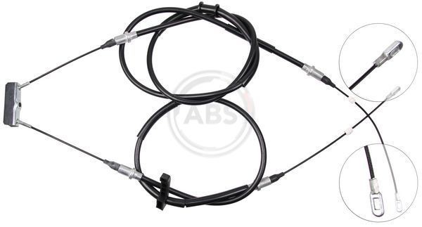 Tautrekk, håndbremse A.B.S. K19156 A.B.S. K19156: Bremsekabel Saab 9-3 2008