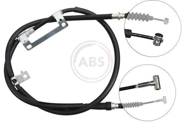 Ντίζα, φρένο ακινητοποίησης A.B.S. K19347 A.B.S. K19347 Ντίζα χειροφρένου KIA CARENS 2002