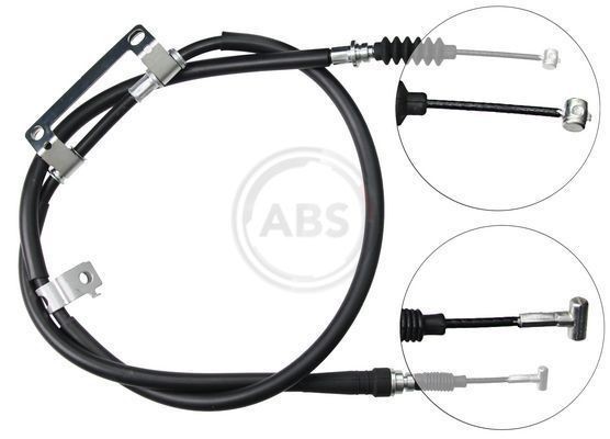 A.B.S. Hand brake cable K19358 A.B.S. K19358 genuine KIA Shuma II Saloon (FB) handbrake cable price