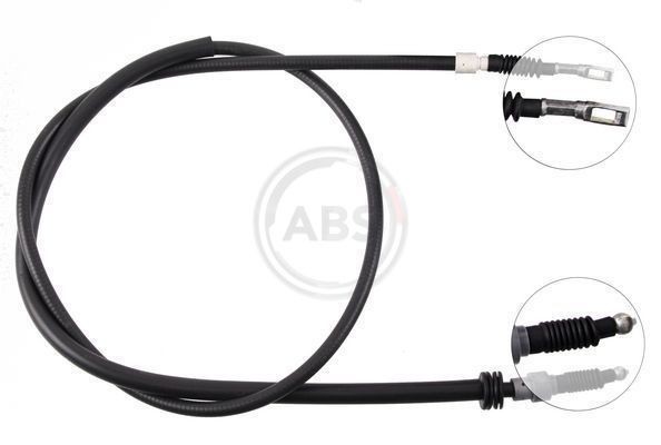 A.B.S. Tautrekk, håndbremse K19598 A.B.S. K19598 originale Bremsewire Audi 200 Avant hva koster