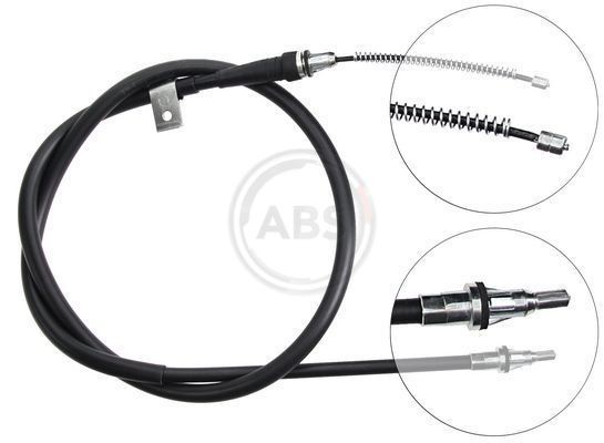 A.B.S. Håndbremsekabel K19827 A.B.S. K19827 240Z Coupe (S30) Bremsekabel pris