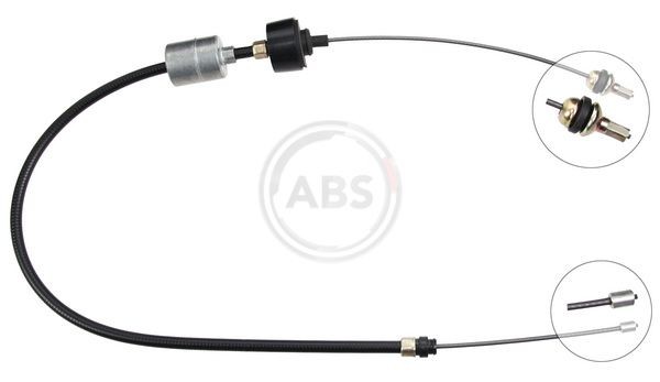 A.B.S. Câble d'embrayage K23760 Câble d'embrayage A.B.S. SUPER 5 K23760 pas cher
