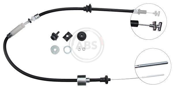 A.B.S. Clutch Cable K26510 A.B.S. K26510 genuine VW Caddy 2 Pickup clutch cable price