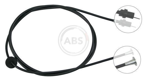 A.B.S. Nopeusmittarin vaijeri K43110 OPEL MERIVA nopeusmittarin vaijeri A.B.S. K43110