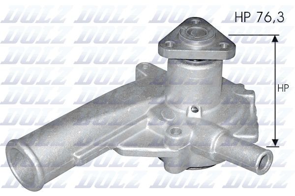 DOLZ Water pump F147 DOLZ F147 FORD Escort Express '91 (AVF) water pumps replacement