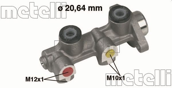 Κεντρική αντλία φρένων METELLI 05-0190 METELLI 05-0190 Αντλια φρενων OPEL CORSA 1999