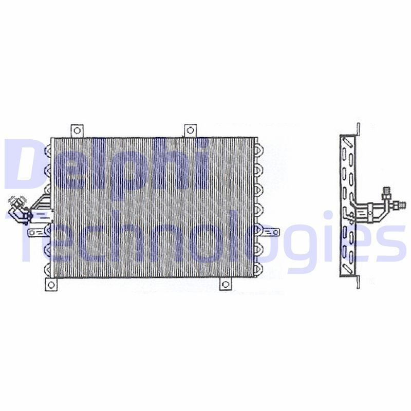 DELPHI Συμπυκνωτής, σύστ. κλιματισμού TSP0225305 DELPHI TSP0225305 Συμπυκνωτής Fiat COUPE φθηνά