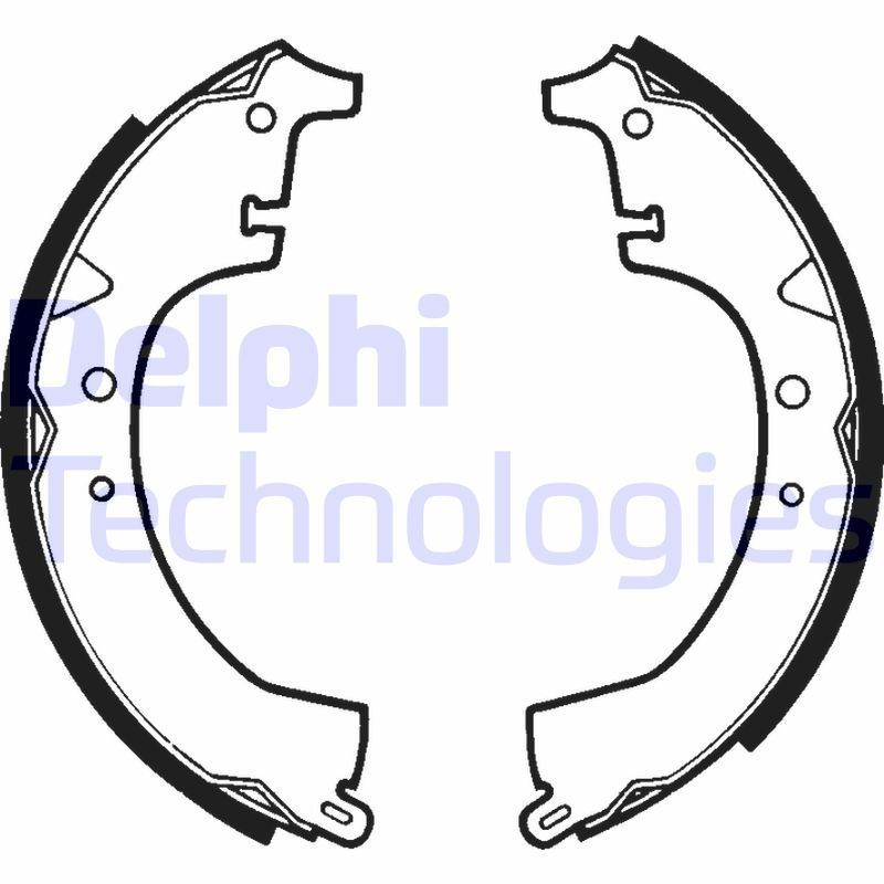 DELPHI Remschoenset LS1353 DELPHI LS1353 Remschoenen Celica III Hatchback (A60) prijs