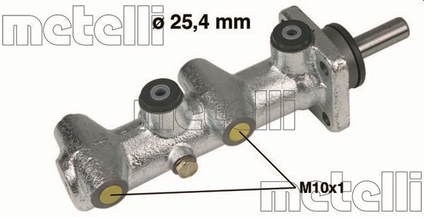 METELLI Hovedbremsesylinder 05-0110 METELLI 05-0110 Hovedbremsesylinder Daily I Varebil / Stasjonsvogn pris