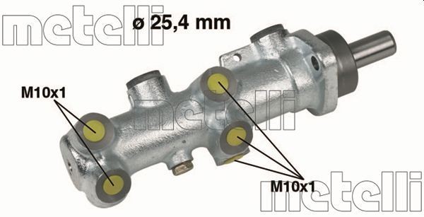 METELLI Hoofdremcilinder 05-0239 Hoofdrem, cilinder METELLI 308 05-0239 goedkoop