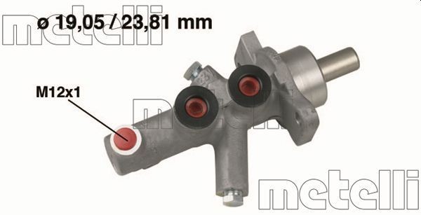 METELLI Hovedbremsesylinder 05-0622 Bremsepumpe METELLI Mercedes-Benz CLS 05-0622