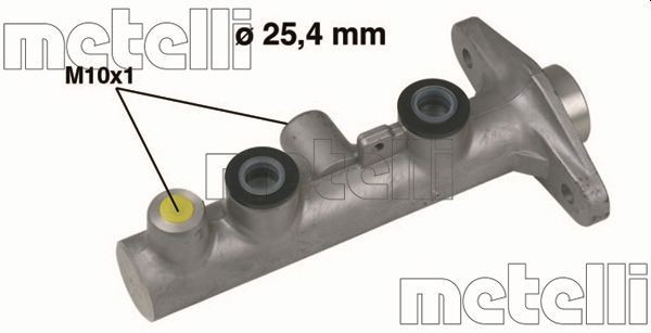 METELLI Galvenais bremžu cilindrs 05-0347 05-0347 Galvenais bremžu cilindrs METELLI HYUNDAI ix55