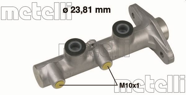 Hlavný brzdový válec METELLI 05-0586 METELLI 05-0586 Hlavný brzdový válec HYUNDAI MATRIX 2002