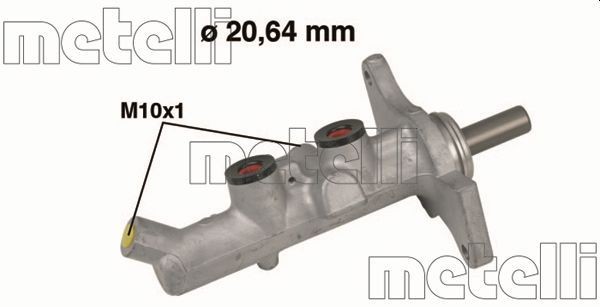 METELLI Jarrupääsylinteri 05-0592 05-0592 METELLI Jarrupääsylinteri TOYOTA SUPRA