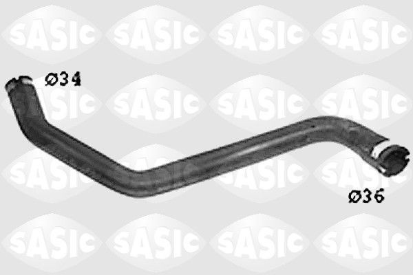 SASIC Jäähdyttimen letku SWH6609 SWH6609 SASIC Jäähdyttimen letku Chevrolet EXPRESS hinta