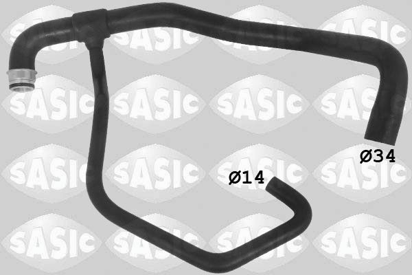 SASIC Flessibile radiatore SWH0478 SASIC SWH0478 costo Tubi radiatore Fiat Ulysse I originale