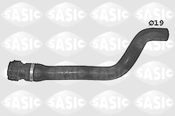 SASIC Kühlerschlauch SWH4195 SWH4195 SASIC DAEWOO Kühlerschlauch
