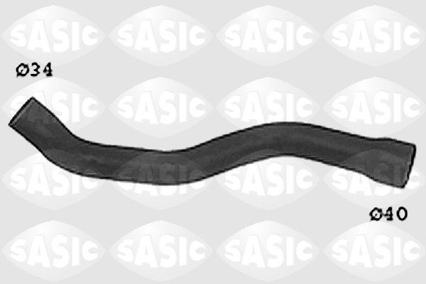 SASIC Radiatorslange SWH6716 SWH6716 Radiatorslange MERCEDES-BENZ SLK SASIC