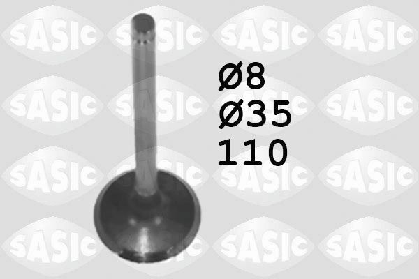 SASIC Inlaatklep 4000911 SASIC 4000911 Inlaatklep Renault Clio Van s57 originele prijs