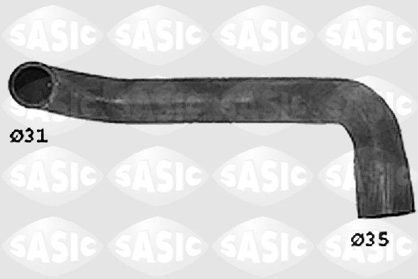 SASIC Kühlerschlauch SWH0336 SWH0336 Kühlerschlauch SASIC CITROЁN C3
