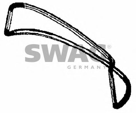 SWAG Afdichting, achterruit 10 90 8883 Chevrolet TRAILBLAZER Raamrubbers SWAG 10 90 8883