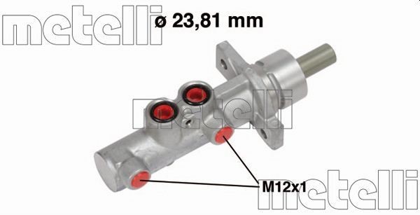 METELLI Κεντρική αντλία φρένων 05-0738 Αντλια φρενων Citroën MF 05-0738 METELLI