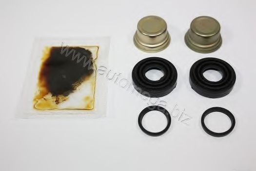 AUTOMEGA Jeu de douilles de guidage d'étrier de frein 3016050777 Skoda FABIA Boulon de guidage etrier de frein AUTOMEGA 3016050777