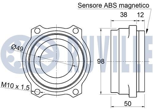 RUVILLE Vipparm 235207 235207 RUVILLE vipparm FORD FIESTA