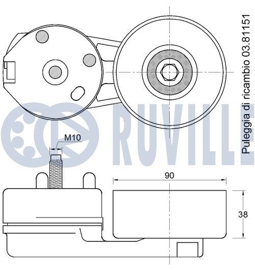 RUVILLE Vstrekovacia tryska 375505 Vstrekovací ventil RUVILLE 9 375505 lacné