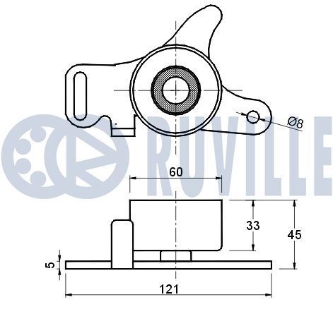 RUVILLE Klapitapp 265898 265898 Klapitapp RUVILLE FIAT BRAVA